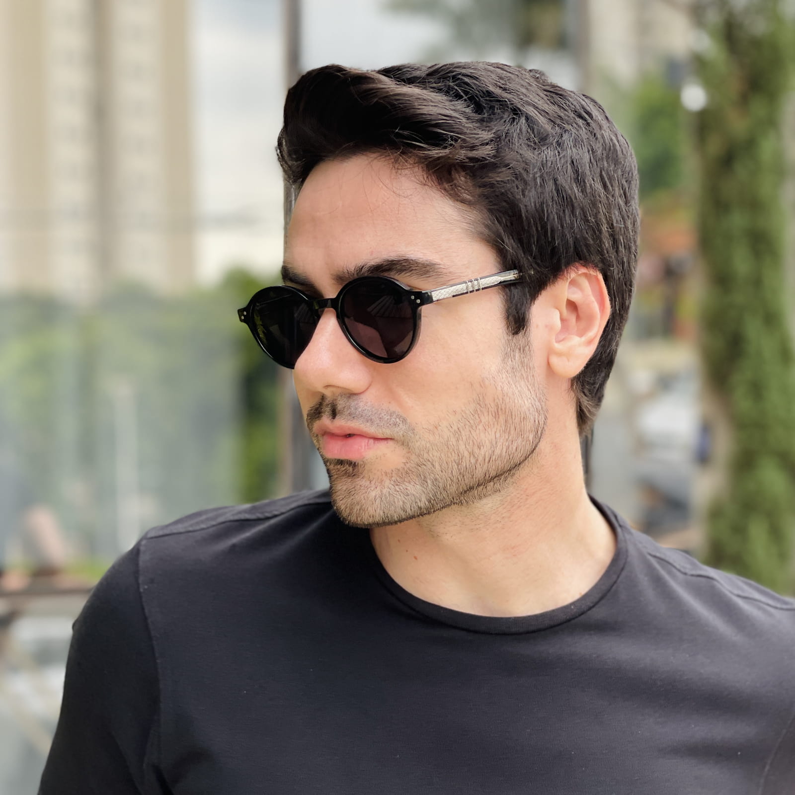 safine com br oculos de sol masculino redondo preto fernando 7 safine com br oculos de sol masculino redondo preto fernando 7
