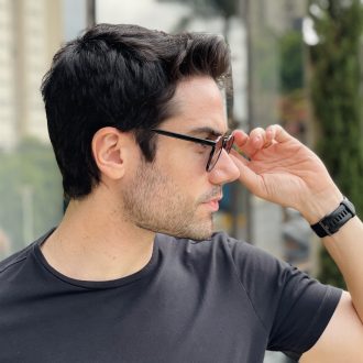 safine com br oculos de sol masculino redondo preto matteo 2