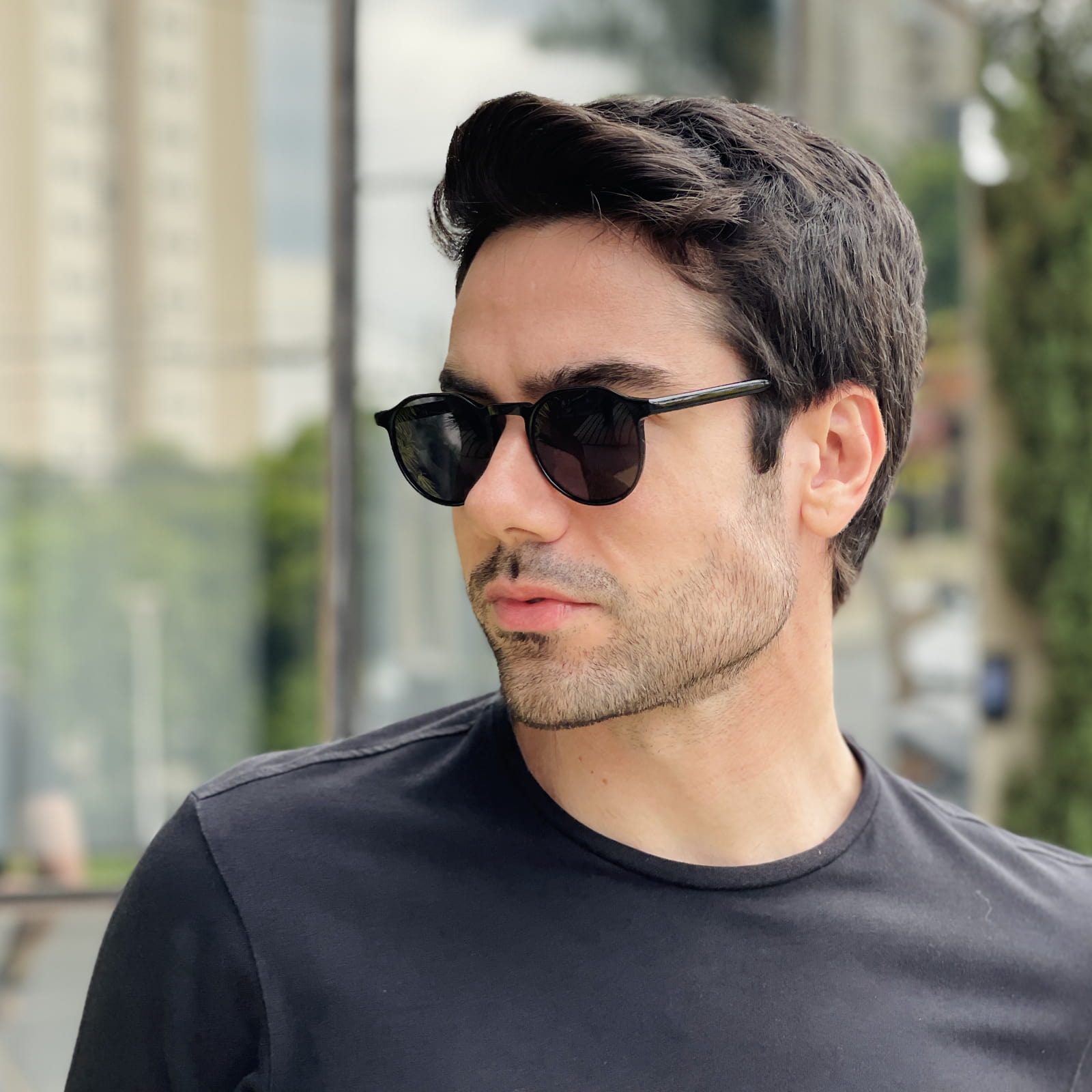 safine com br oculos de sol masculino redondo preto matteo 3 safine com br oculos de sol masculino redondo preto matteo 3