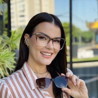 safine com br oculos 2 em 1 clip on gatinho marrom degrade ana 3