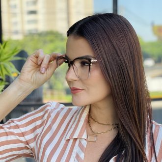 safine com br oculos 2 em 1 clip on gatinho marrom degrade ana 4