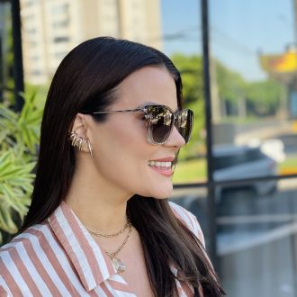 safine com br oculos 2 em 1 clip on gatinho marrom degrade ana 8