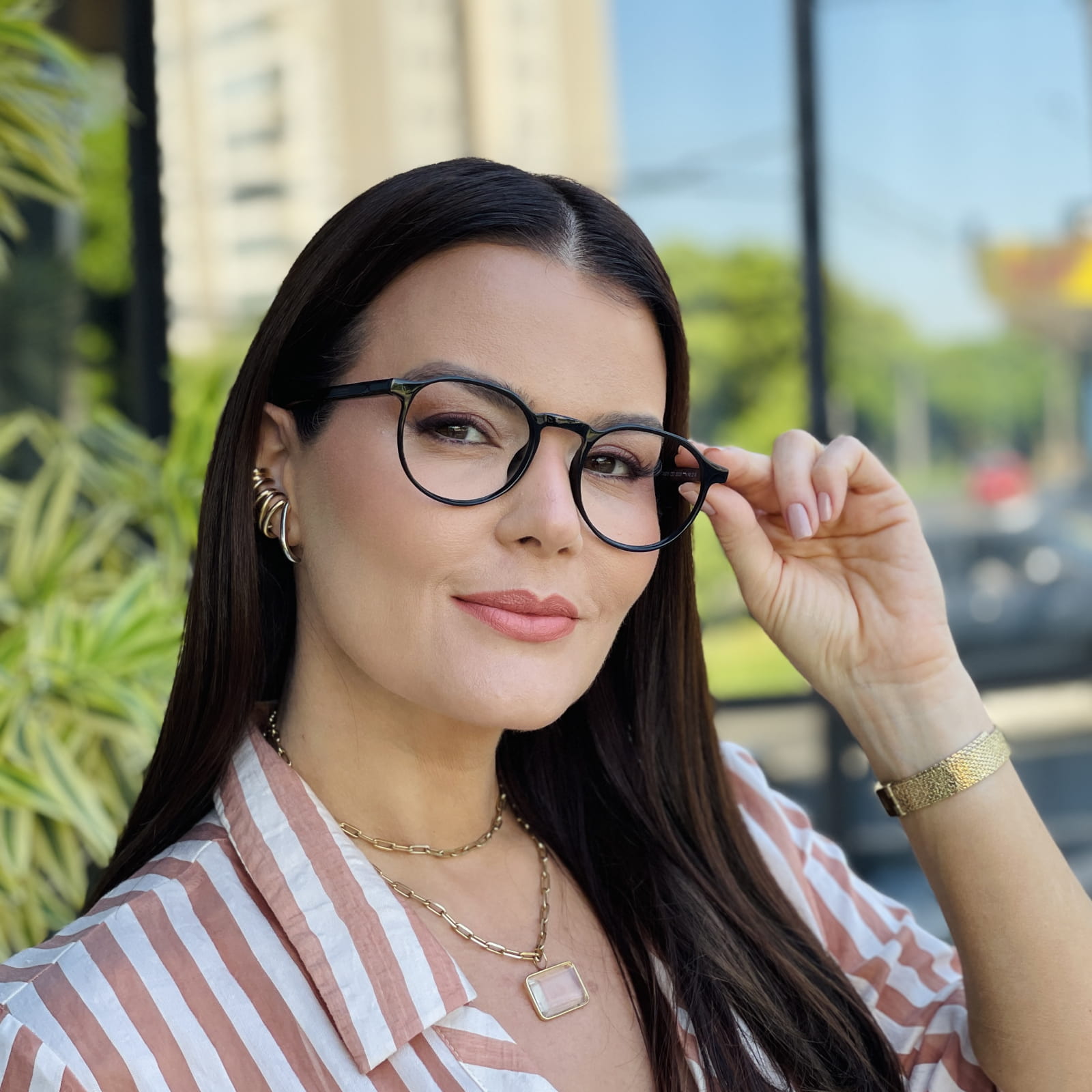 safine com br oculos de grau feminino redondo preto e marrom gio 2 0 3 safine com br oculos de grau feminino redondo preto e marrom gio 2 0 3