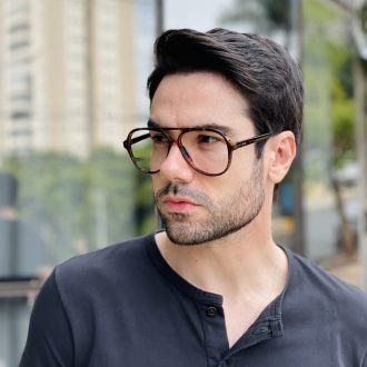 safine com br oculos de grau masculino aviador tartaruga nicolas 2 0 3