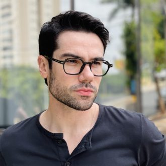 safine com br oculos de grau masculino quadrado preto tom 2 0 1