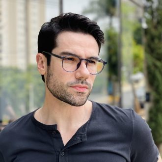 safine com br oculos de grau masculino redondo azul matteo 2 0 1