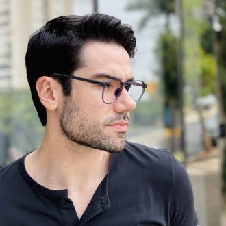 safine com br oculos de grau masculino redondo azul matteo 2 0 2