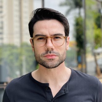 safine com br oculos de grau masculino redondo champanhe matteo 2 0