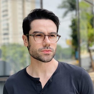 safine com br oculos de grau masculino redondo cinza e marrom fernando 2 0 1