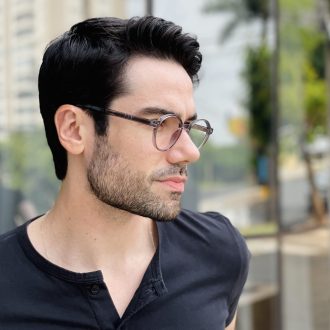 safine com br oculos de grau masculino redondo cinza fernando 2 0 2