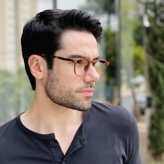 safine com br oculos de grau masculino redondo marrom matteo 2 0 2