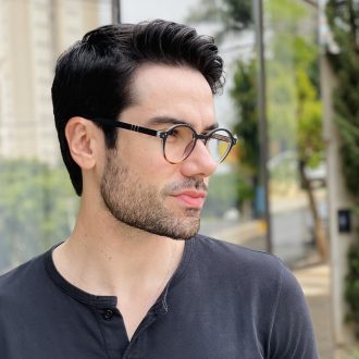 safine com br oculos de grau masculino redondo preto e tartaruga fernando 2 0 2
