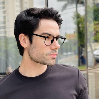 safine com br oculos de grau masculino redondo preto matteo 2 0 2