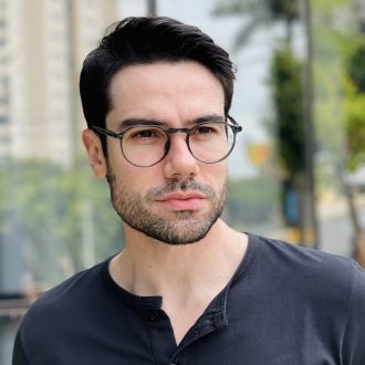 safine com br oculos de grau masculino redondo verde matteo 2 0 1