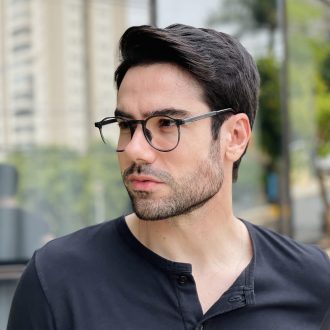 safine com br oculos de grau masculino redondo verde matteo 2 0 3