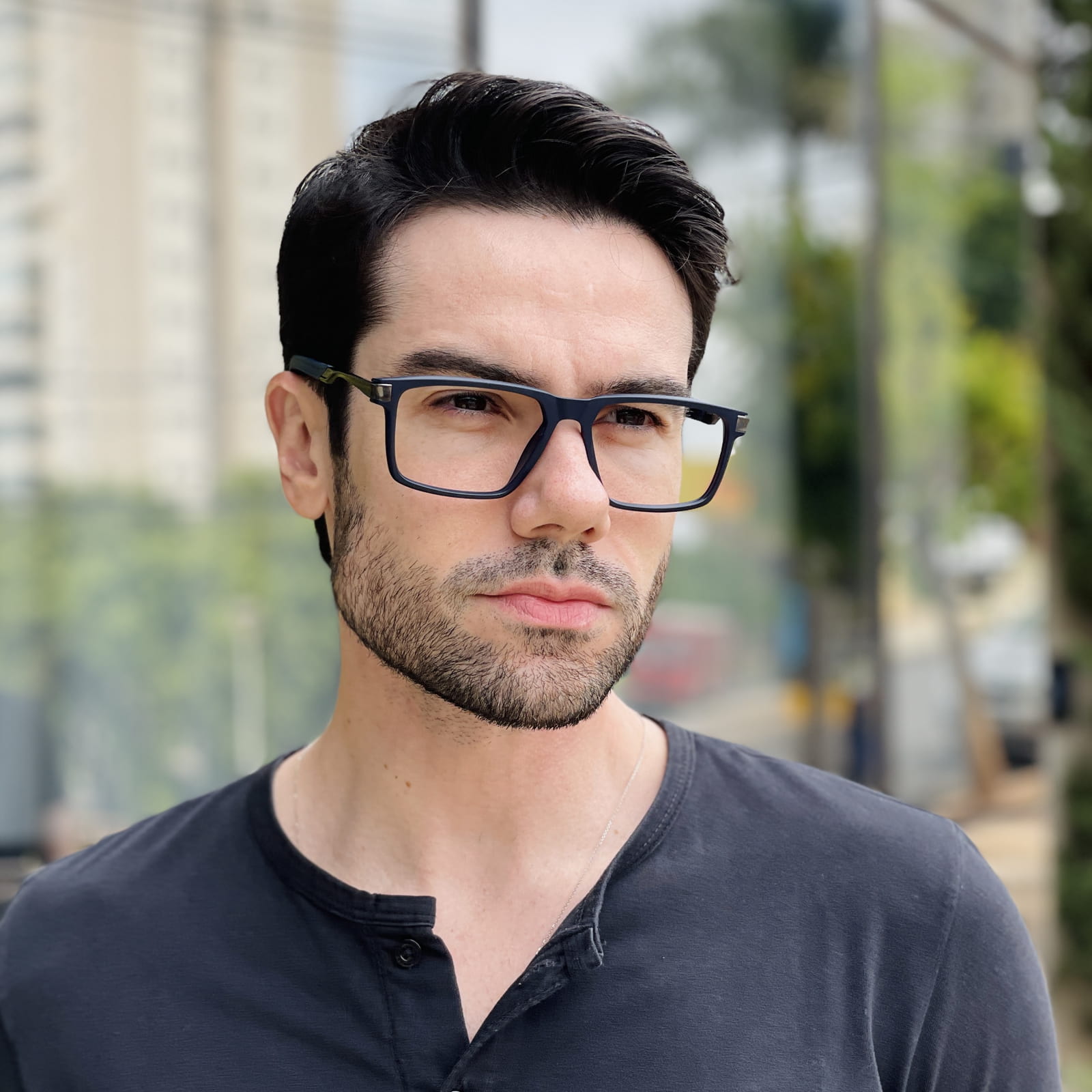 safine com br oculos de grau masculino retangular azul bruno 1 safine com br oculos de grau masculino retangular azul bruno 1