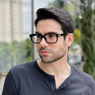safine com br oculos de grau masculino retangular preto caio 2 0 3