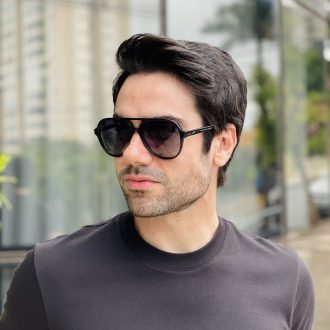 safine com br oculos de sol aviador masculino preto nicolas 3