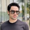 safine com br oculos de sol aviador masculino tartaruga nicolas