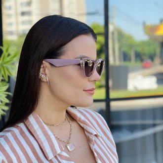 safine com br oculos de sol feminino gatinho rose clau 2