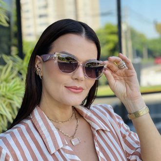 safine com br oculos de sol feminino gatinho rose clau 3