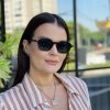 safine com br oculos de sol feminino quadrado preto chiara 3