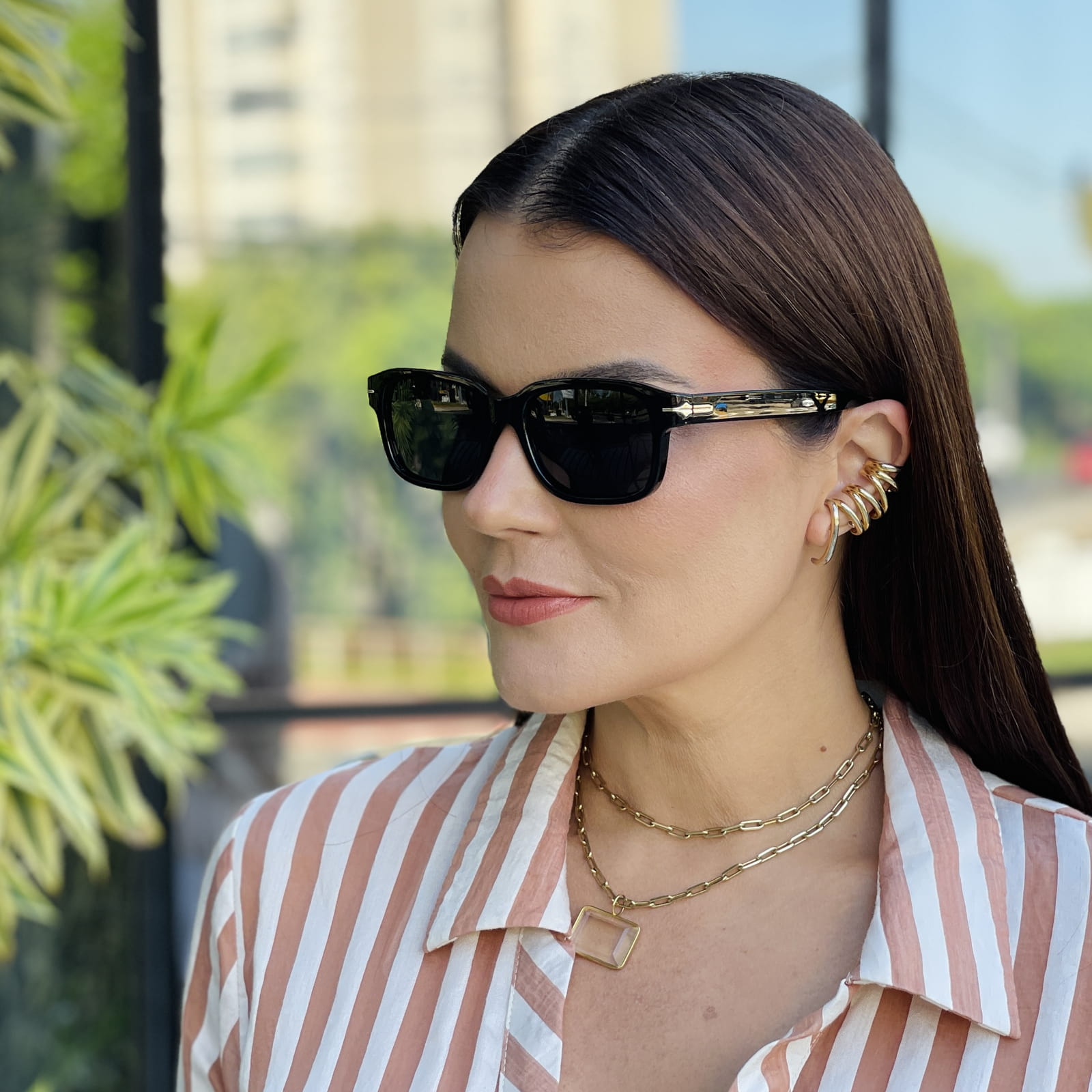 safine com br oculos de sol feminino retangular preto jade 4 safine com br oculos de sol feminino retangular preto jade 4