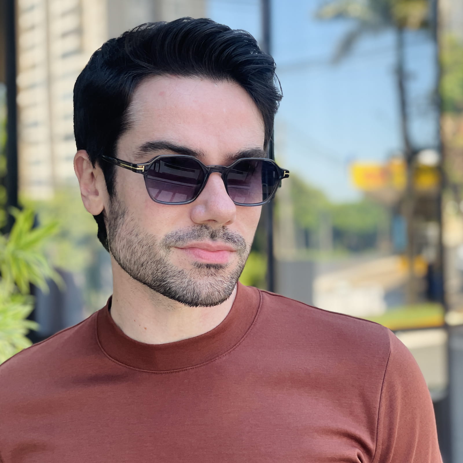 safine com br oculos de sol masculino quadrado cinza tom 1 safine com br oculos de sol masculino quadrado cinza tom 1
