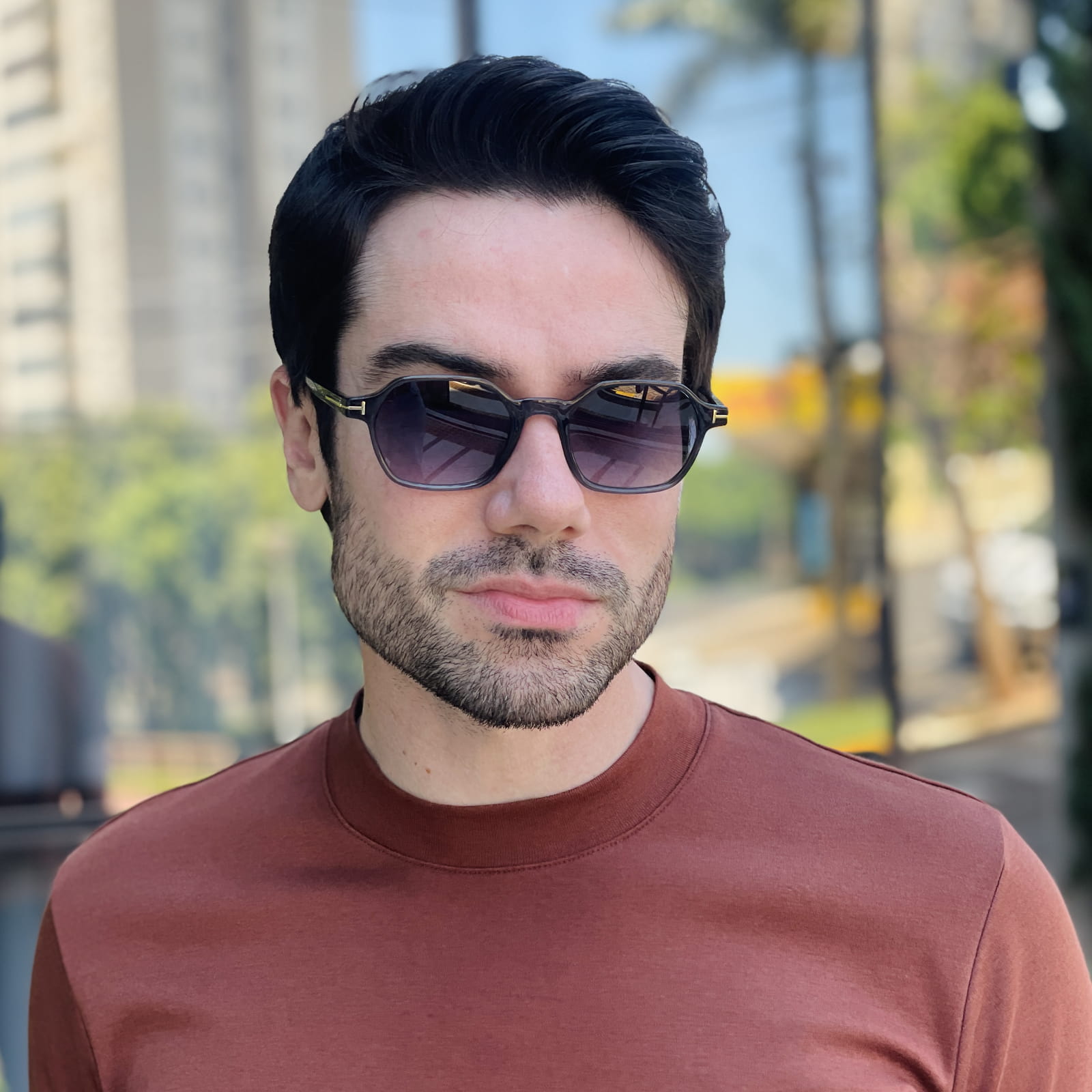 safine com br oculos de sol masculino quadrado cinza tom safine com br oculos de sol masculino quadrado cinza tom