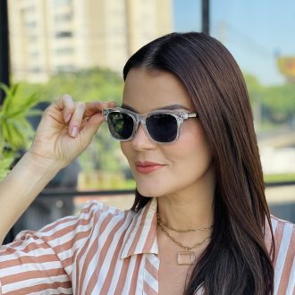 safine com br oculos feminino 2 em 1 clip on quadrado transparente helena