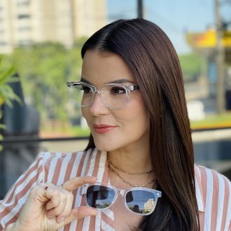 safine com br oculos feminino 2 em 1 clip on quadrado transparente helena 4